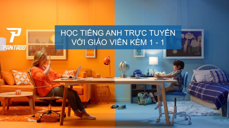 Học tiếng Anh trực tuyến Pantado